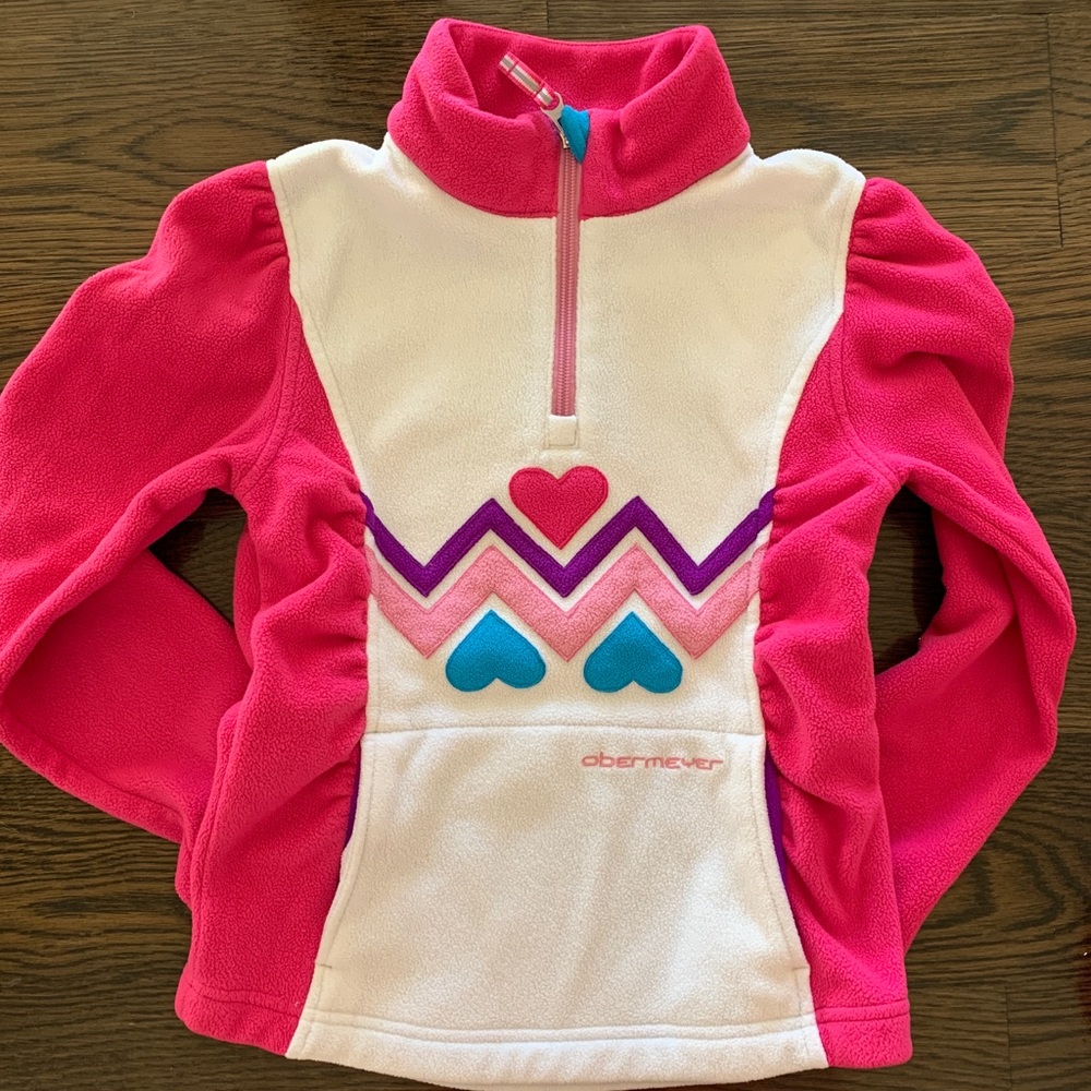 Girls Obermeyer Fleece zip up